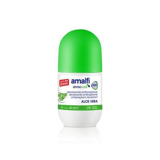 Déodorant à Bille - Amalfi -roll-on Dermo care aloe vera   50ml