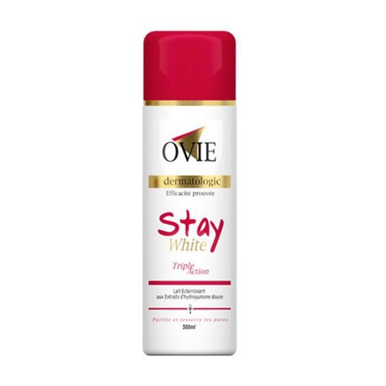 Ovie - Stay White - Lait Super Éclaircissant aux Extraits d'Hydroquinone - 300 ml