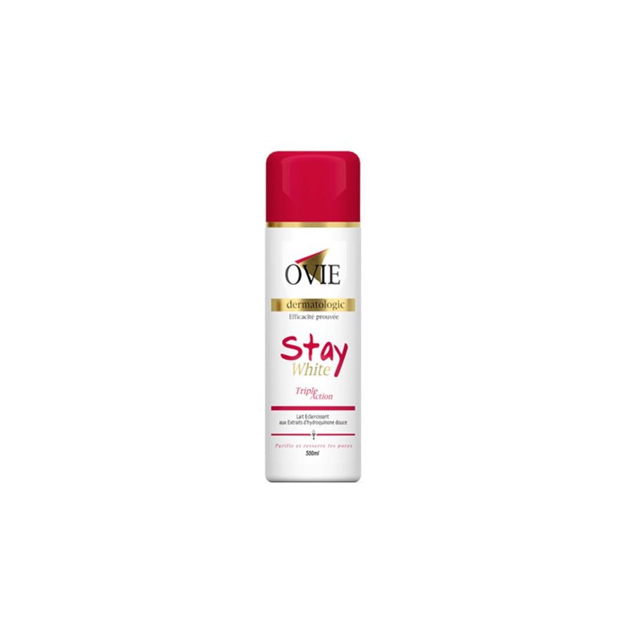 Ovie - Stay White - Lait Super Éclaircissant aux Extraits d'Hydroquinone - 300 ml