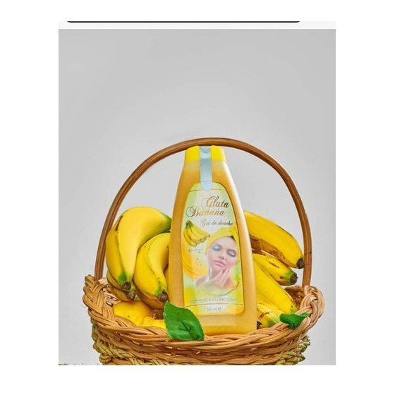 Gel de douche gluta banane