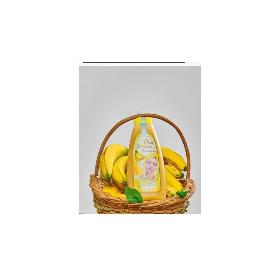 Gel de douche gluta banane