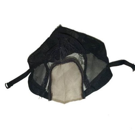 Bonnet pour perruque avec dentelle closure - Noir