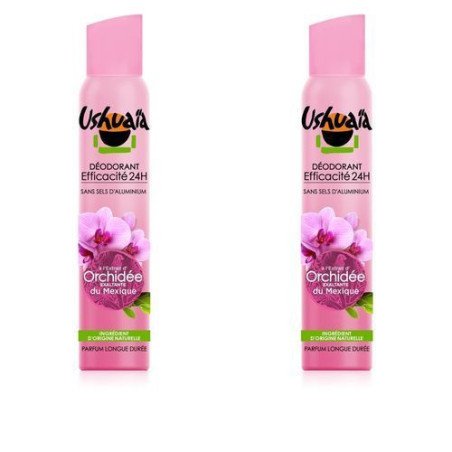 Lot de 2 Déodorants Atomiseur Orchidée - 200 ml