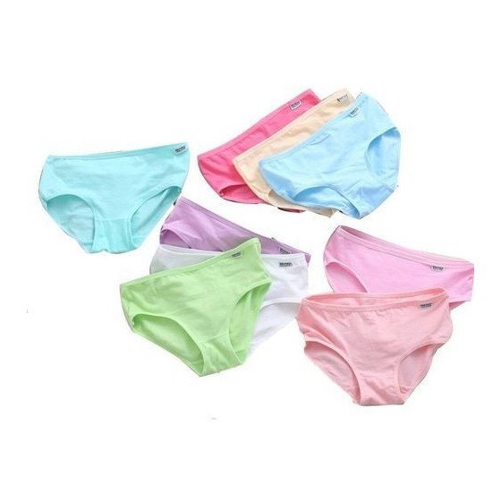 Lot de 12 Slips en Coton - Multicolore