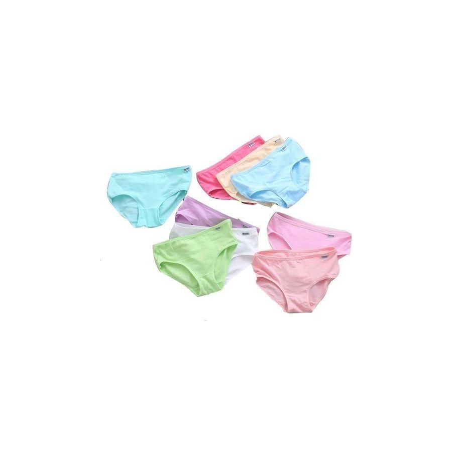 Lot de 12 Slips en Coton - Multicolore