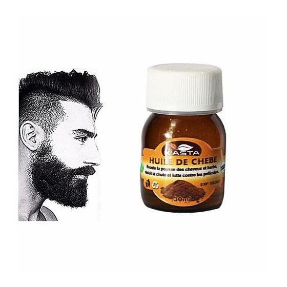 Huile de Chébé - Pousse Barbe Rapide - 60 ml