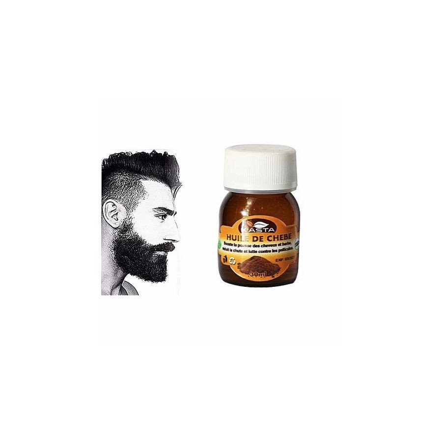 Huile de Chébé - Pousse Barbe Rapide - 60 ml