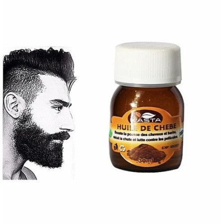 Huile de Chébé - Pousse Barbe Rapide - 60 ml