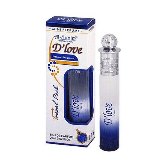 Eau de Parfum Unisexe Al Nuaim - D'Love - 20 ml