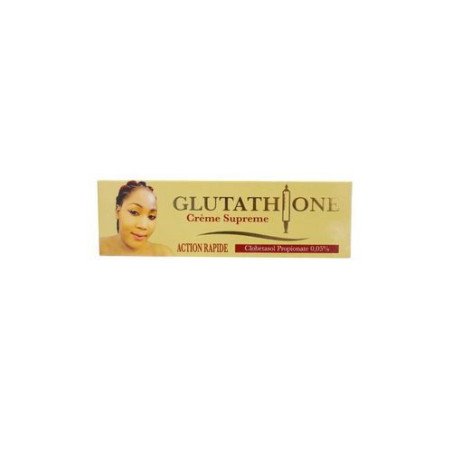 Glutathione Crème Suprême Action Rapide au Clobetasol Propionate