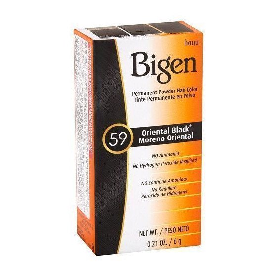 Bigen Black Oriental - Teinte Noir pour Cheveux -6G