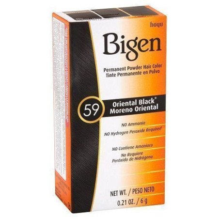 Bigen Black Oriental - Teinte Noir pour Cheveux -6G