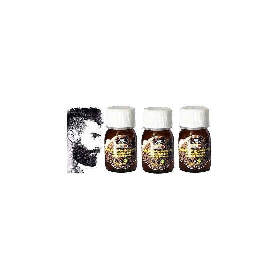 Pack De 3 Huiles Essentielles De Chebe pousse barbe - Homme - 30ML