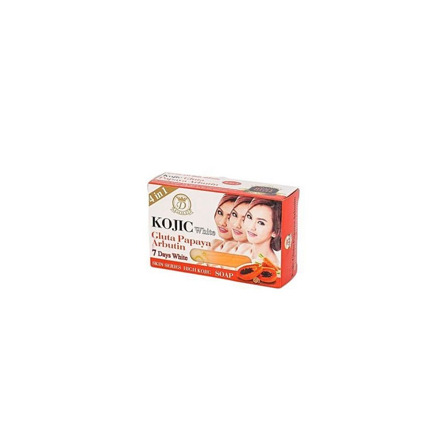 Savon Kojic  Papaye Miel 4 × 1 Éclaircissant Bio - 160 Gr