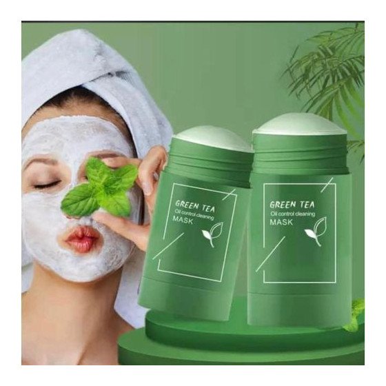 Masque en green tea faciale