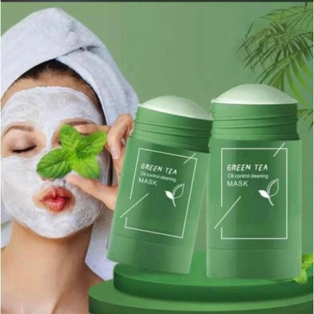 Masque en green tea faciale