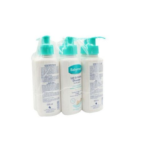 Pack de 6 Lait de toilette Douceur Babymed de 200ml