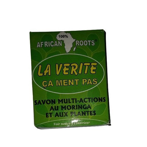 Savon La Vérité ça ment pas (moringa et extraits de plantes) 300g