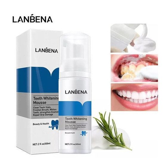 Lanbena patte blanchissante dentaire biologique - 10 ml