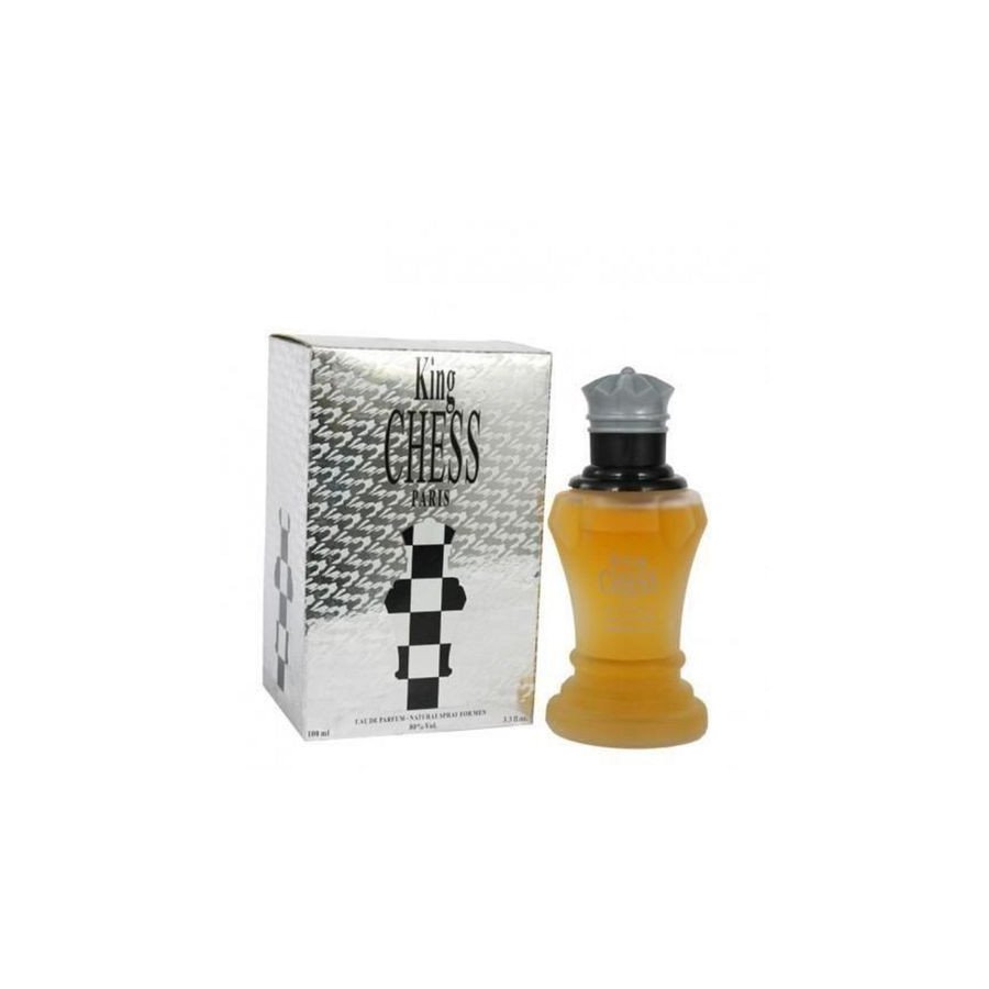 Parfum eau  King Chess gris  Pour Homme - 100ml