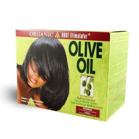 ORS HUILE D'OLIVE BUILT-IN PROTECTION Systeme de cheveux défrisant sans Soude