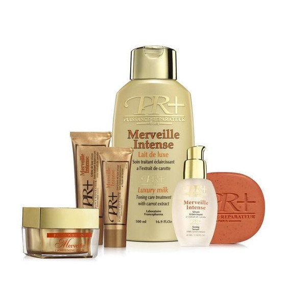 Gamme Corporelle Merveille Intense A L'extrait de Carotte