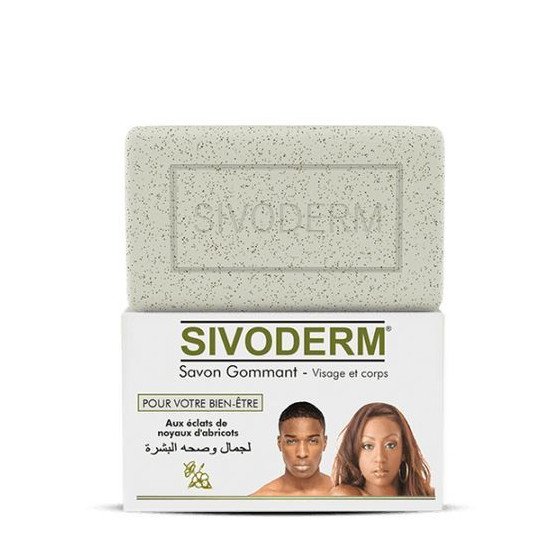 Savon sivoderm visage et corps  gommage