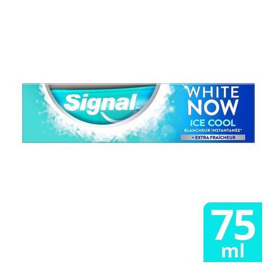 Signal dentifrice White now ice cool mint 75ml