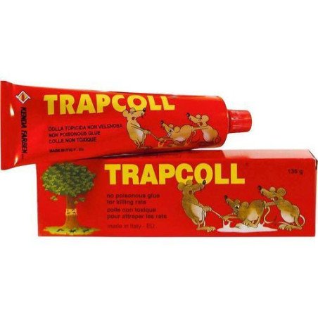 2 pieces Trapcoll Piège à colle pour rongeurs et rats 135grs