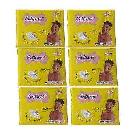 Pack de 6 Serviettes Hygiéniques -