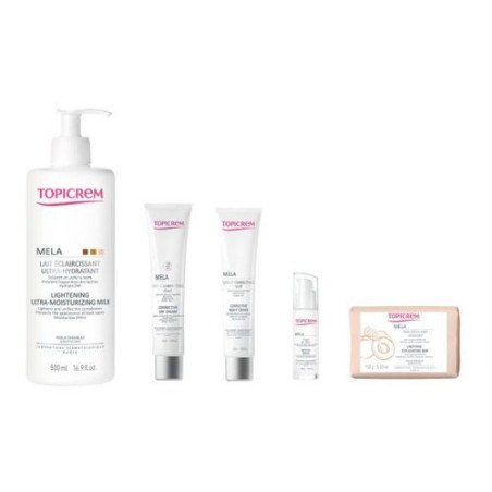 Gamme Eclaircissant complète-Lait+Crèmejour+Crème Nuit + Sérum + Savon